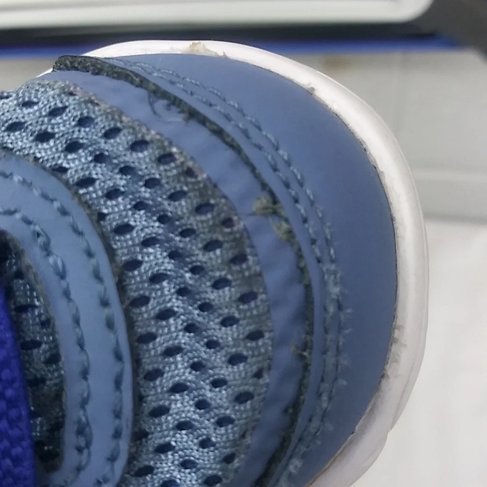 Nike Kids Blue and Green Sneakers